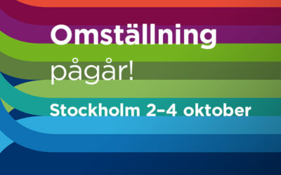 2–4 oktober i Stockholm: Socialchefsdagarna 2024